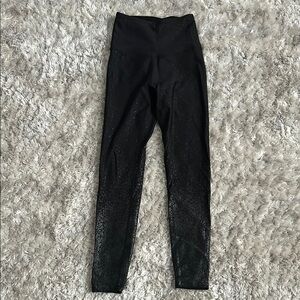 Beyond Yoga Black Sparkle Leggings